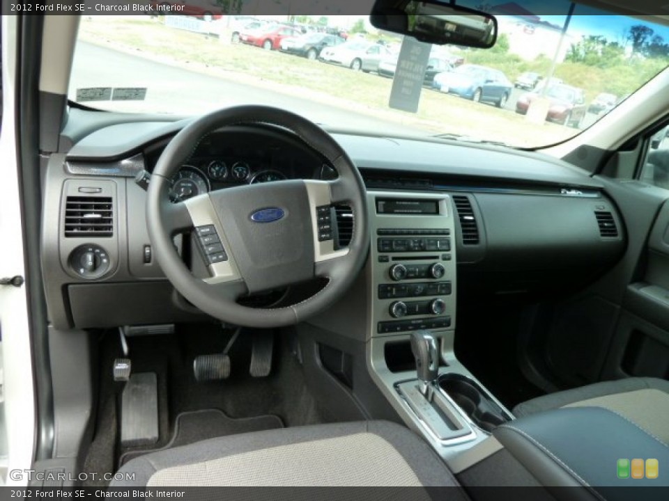 Charcoal Black Interior Dashboard for the 2012 Ford Flex SE #51792686