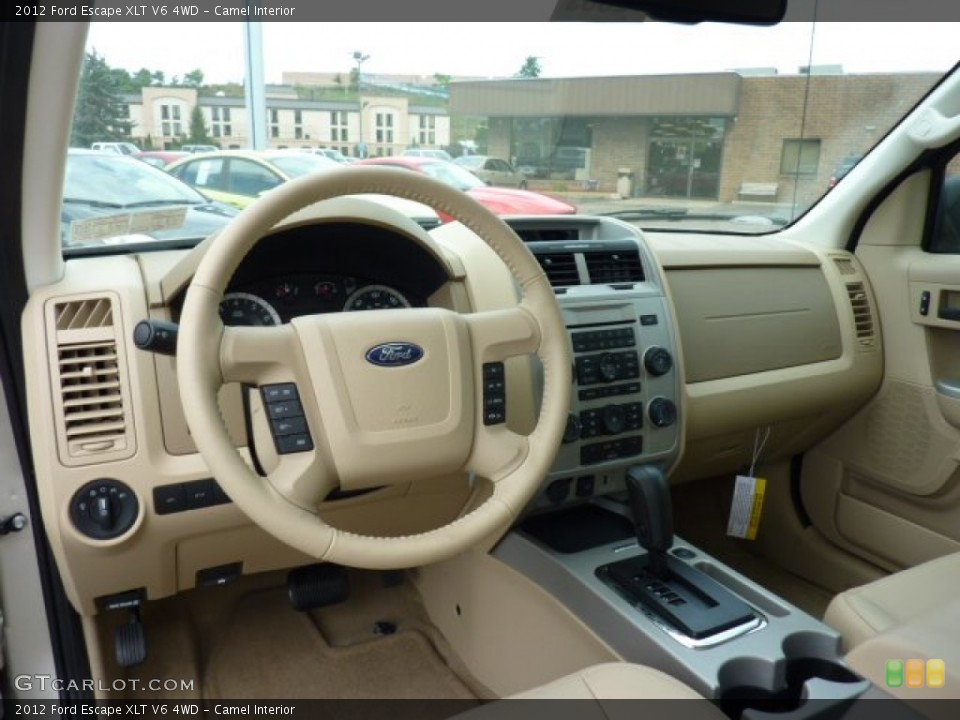 Camel Interior Dashboard for the 2012 Ford Escape XLT V6 4WD #51792914