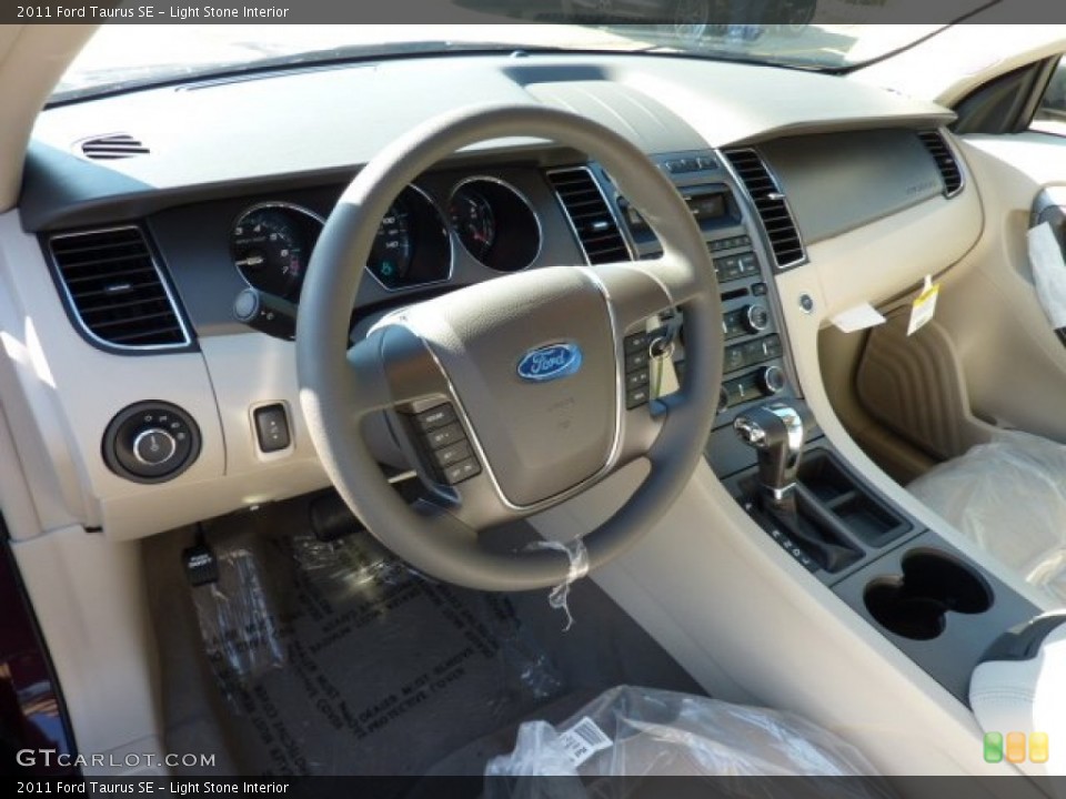 Light Stone Interior Dashboard for the 2011 Ford Taurus SE #51793305