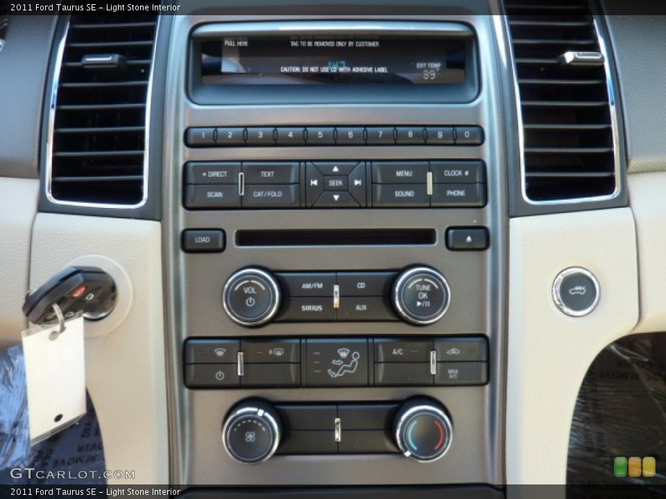 Light Stone Interior Controls for the 2011 Ford Taurus SE #51793415