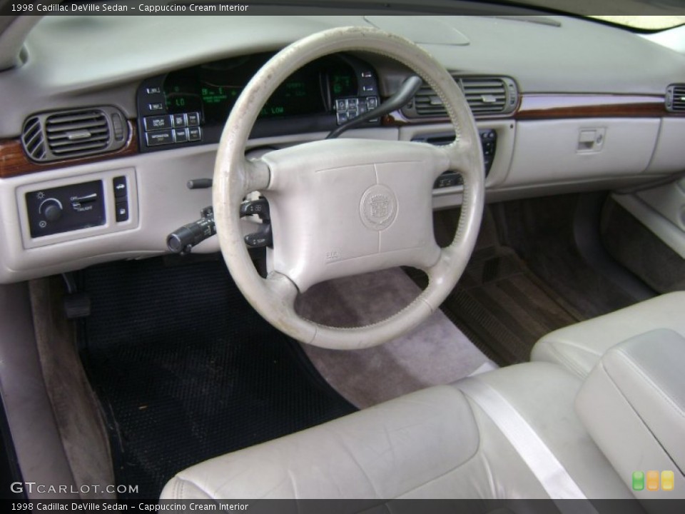 Cappuccino Cream Interior Prime Interior for the 1998 Cadillac DeVille Sedan #51794576