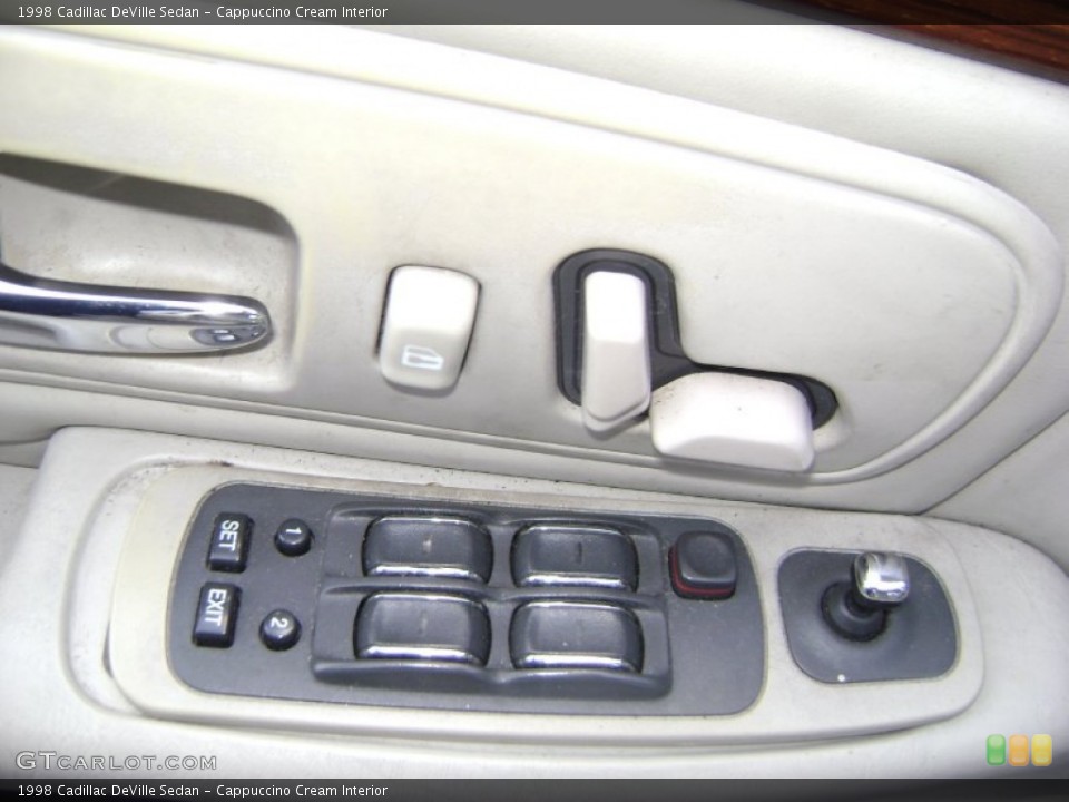 Cappuccino Cream Interior Controls for the 1998 Cadillac DeVille Sedan #51794618