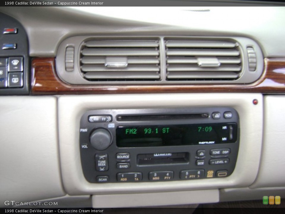Cappuccino Cream Interior Controls for the 1998 Cadillac DeVille Sedan #51794648