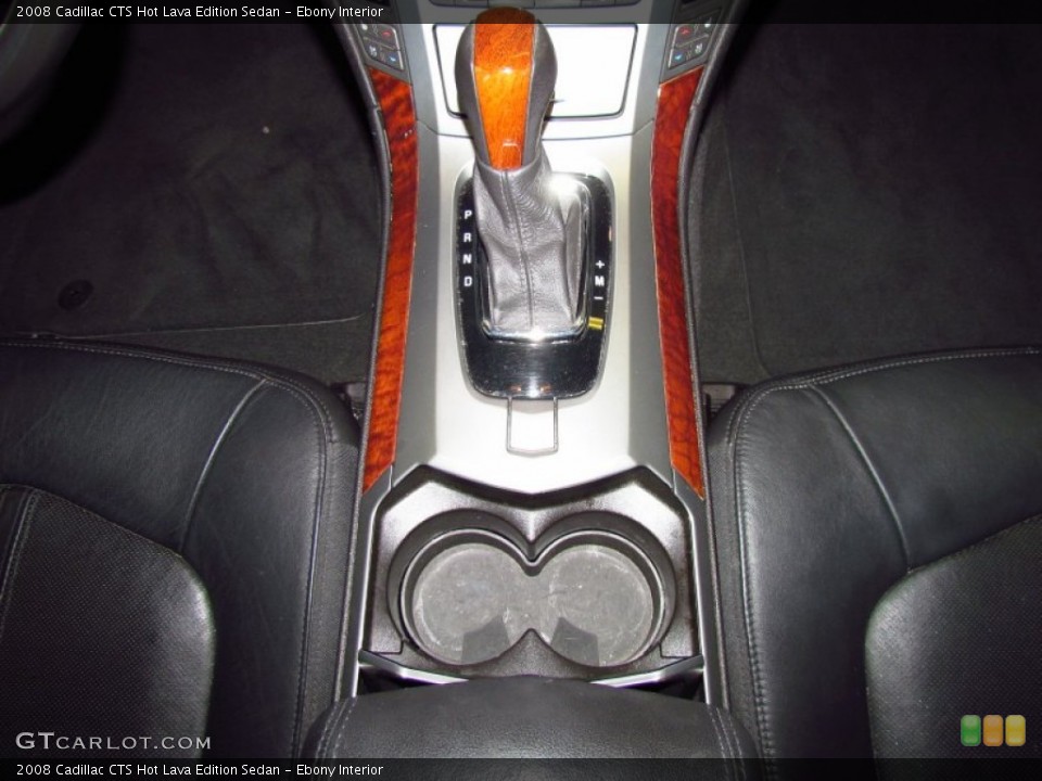 Ebony Interior Transmission for the 2008 Cadillac CTS Hot Lava Edition Sedan #51795587