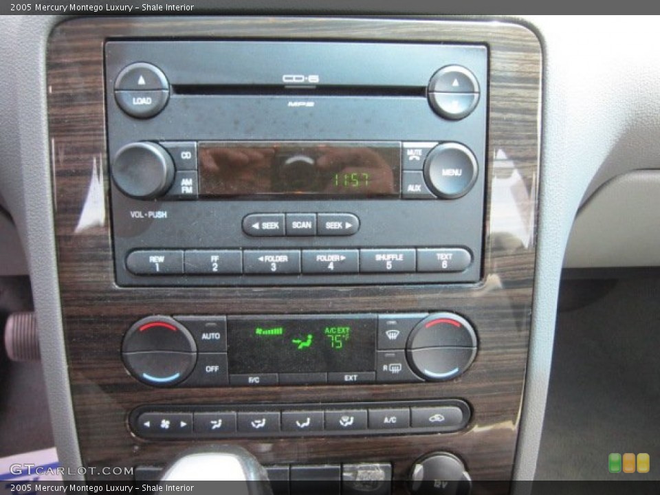 Shale Interior Controls for the 2005 Mercury Montego Luxury #51797855