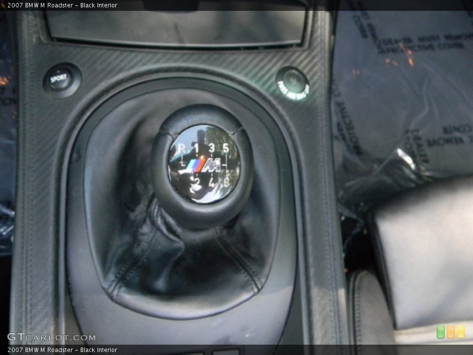 Black Interior Transmission for the 2007 BMW M Roadster #51799580