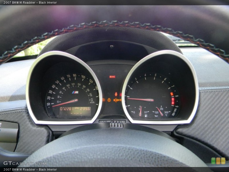 Black Interior Gauges for the 2007 BMW M Roadster #51799664