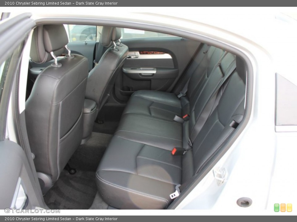 Dark Slate Gray Interior Photo for the 2010 Chrysler Sebring Limited Sedan #51800531