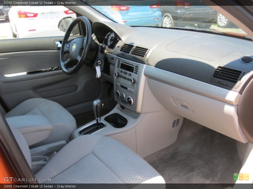 Gray Interior Dashboard for the 2005 Chevrolet Cobalt LS Sedan #51805877