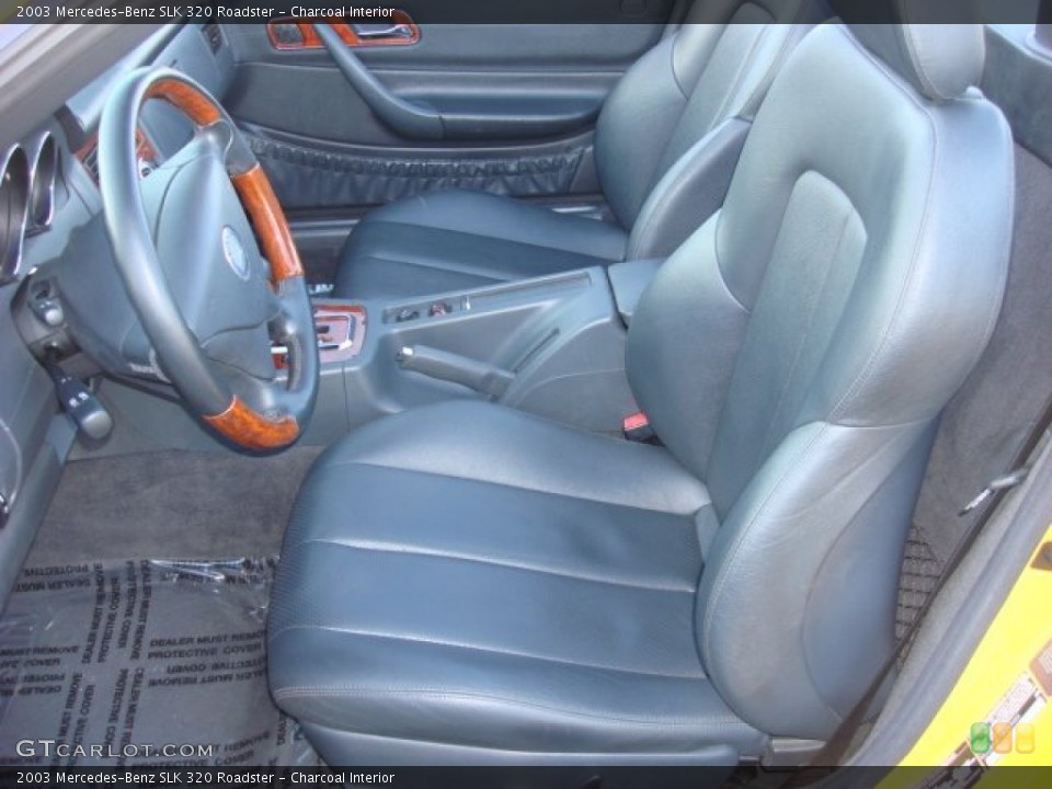 Charcoal Interior Photo for the 2003 Mercedes-Benz SLK 320 Roadster #51806447