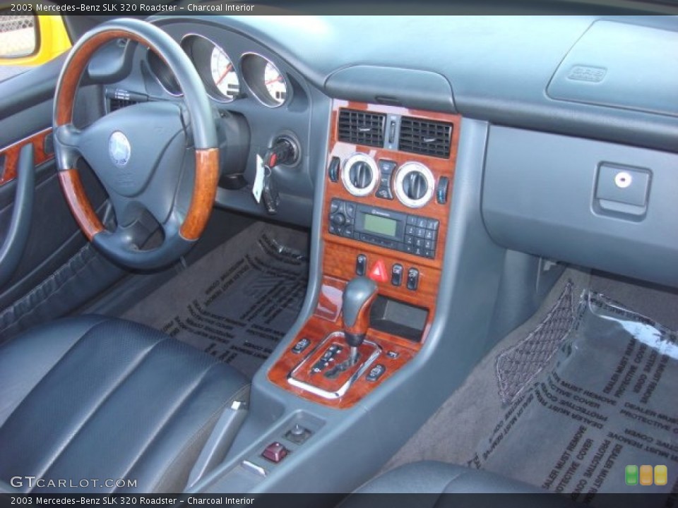 Charcoal Interior Dashboard for the 2003 Mercedes-Benz SLK 320 Roadster #51806471