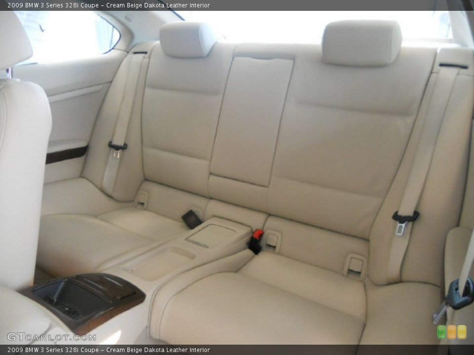Cream Beige Dakota Leather Interior Photo for the 2009 BMW 3 Series 328i Coupe #51806831