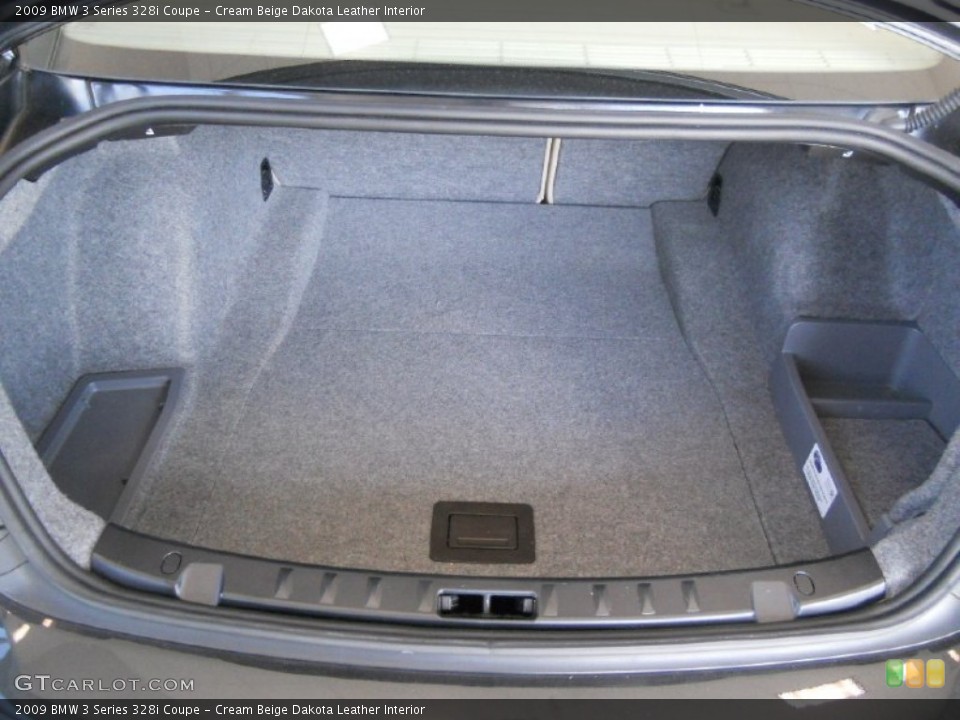 Cream Beige Dakota Leather Interior Trunk for the 2009 BMW 3 Series 328i Coupe #51806867
