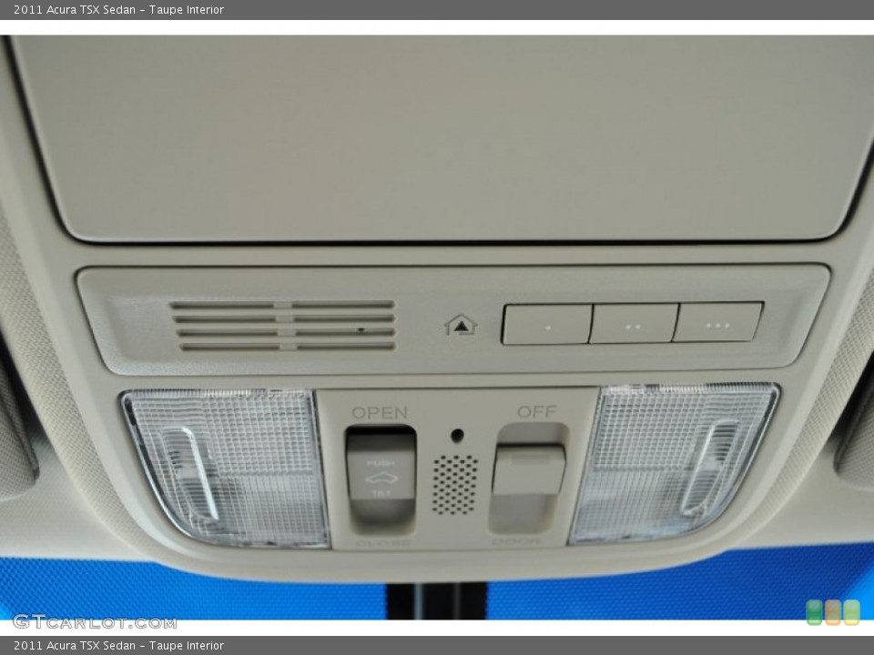Taupe Interior Controls for the 2011 Acura TSX Sedan #51807251