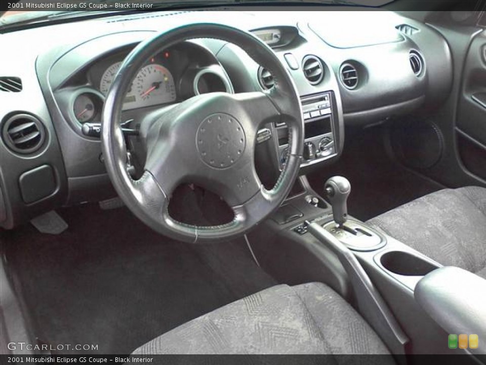 Black Interior Photo for the 2001 Mitsubishi Eclipse GS Coupe #51807689