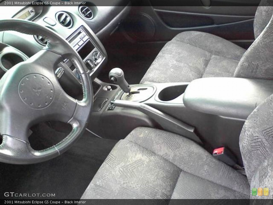 Black Interior Photo for the 2001 Mitsubishi Eclipse GS Coupe #51807788