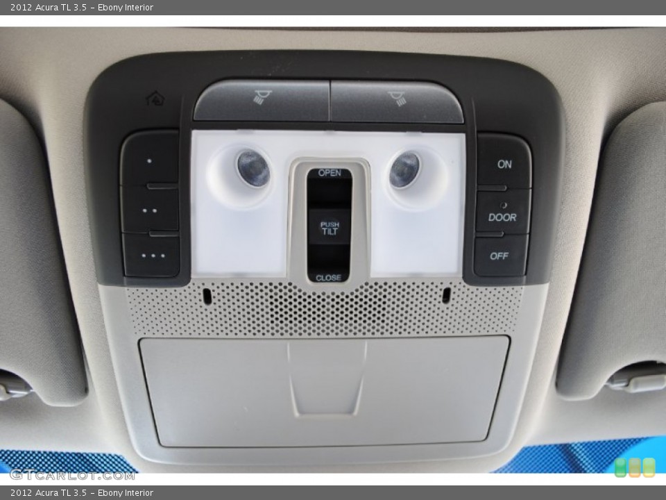 Ebony Interior Controls for the 2012 Acura TL 3.5 #51808159
