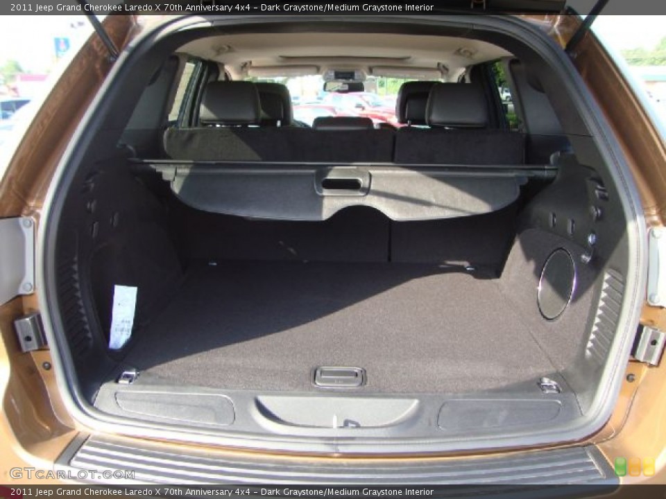 Dark Graystone/Medium Graystone Interior Trunk for the 2011 Jeep Grand Cherokee Laredo X 70th Anniversary 4x4 #51809564