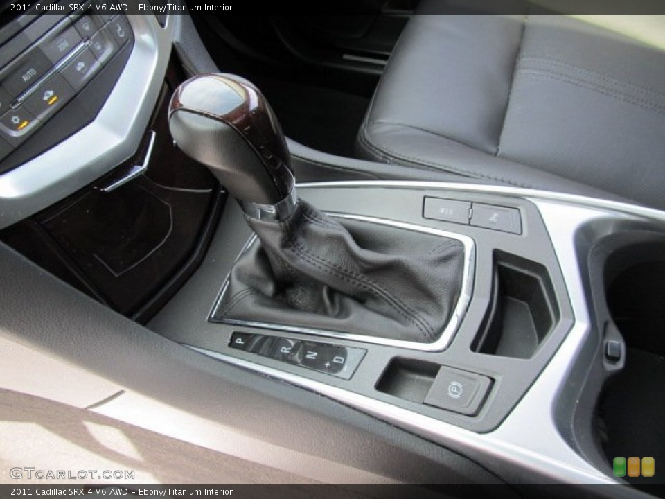Ebony/Titanium Interior Transmission for the 2011 Cadillac SRX 4 V6 AWD #51812342