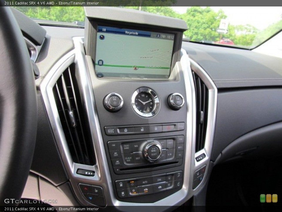 Ebony/Titanium Interior Controls for the 2011 Cadillac SRX 4 V6 AWD #51812384