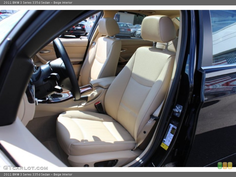 Beige Interior Photo for the 2011 BMW 3 Series 335d Sedan #51813152