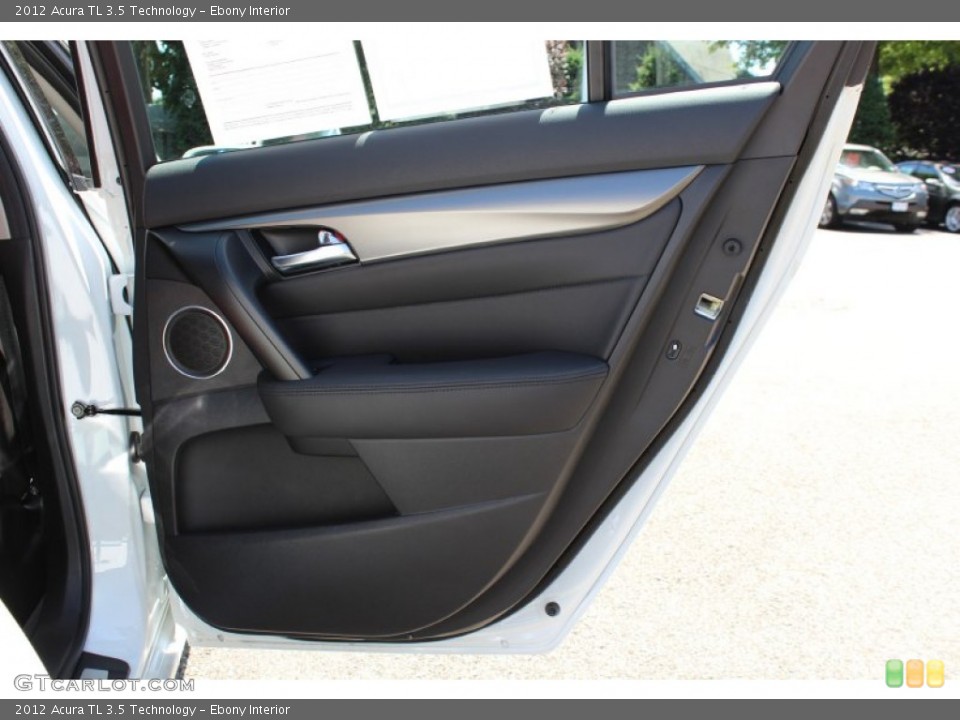 Ebony Interior Door Panel for the 2012 Acura TL 3.5 Technology #51813761