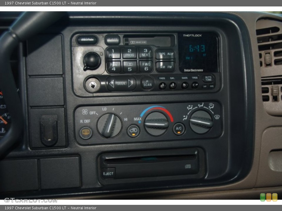 Neutral Interior Controls for the 1997 Chevrolet Suburban C1500 LT #51814814