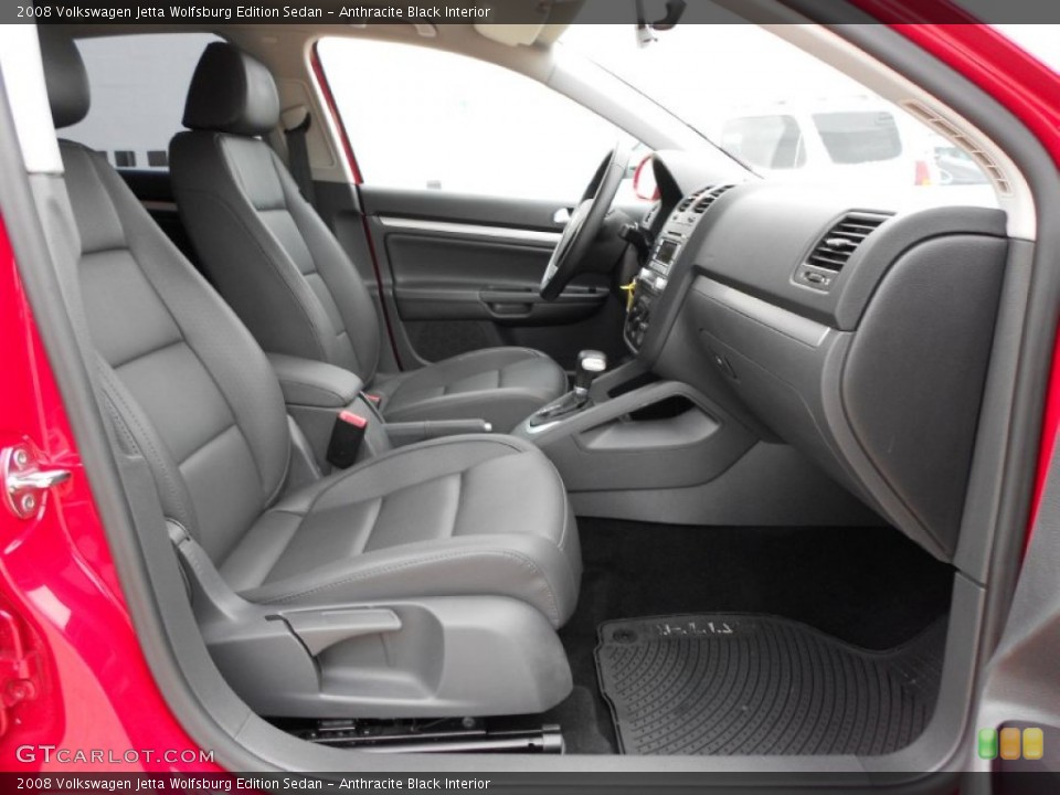 Anthracite Black Interior Photo for the 2008 Volkswagen Jetta Wolfsburg Edition Sedan #51816146