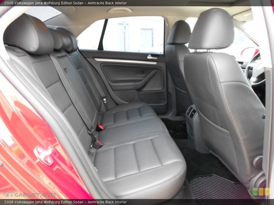 Anthracite Black Interior Photo for the 2008 Volkswagen Jetta Wolfsburg Edition Sedan #51816176