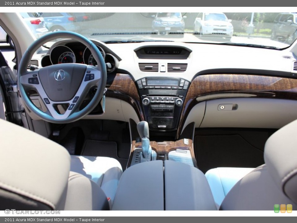 Taupe Interior Dashboard for the 2011 Acura MDX  #51816674