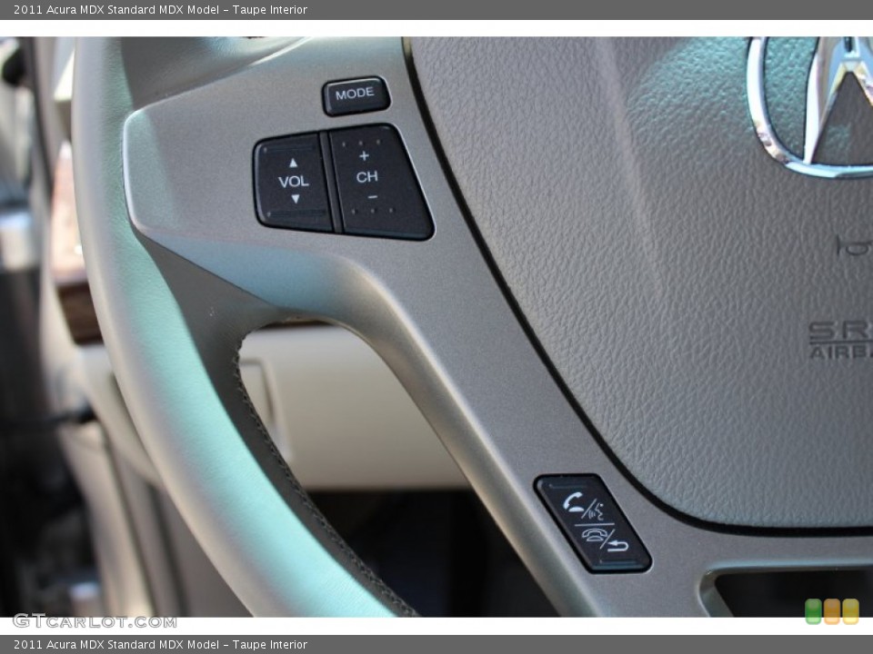 Taupe Interior Controls for the 2011 Acura MDX  #51816701