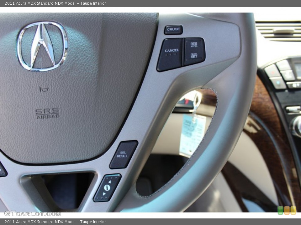 Taupe Interior Controls for the 2011 Acura MDX  #51816713
