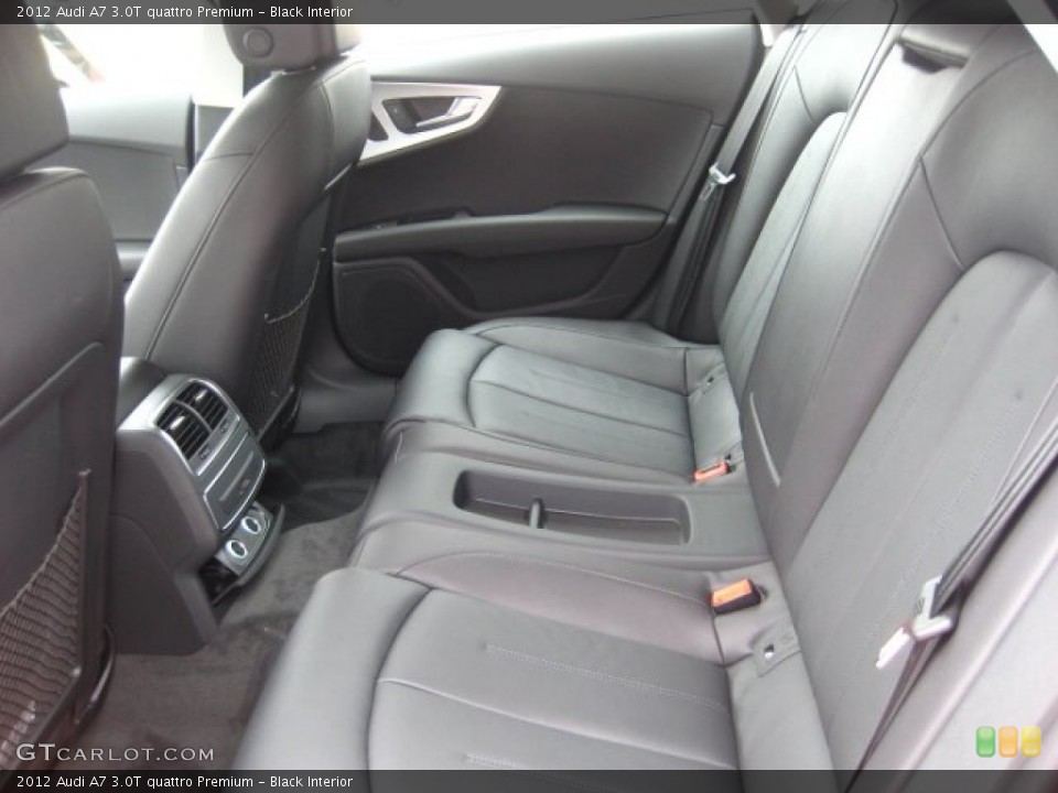 Black Interior Photo for the 2012 Audi A7 3.0T quattro Premium #51817790
