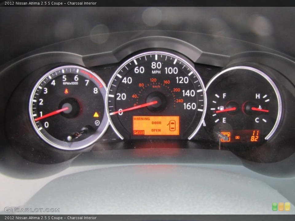 Charcoal Interior Gauges for the 2012 Nissan Altima 2.5 S Coupe #51818099