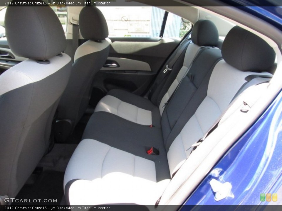 Jet Black/Medium Titanium Interior Photo for the 2012 Chevrolet Cruze LS #51822587