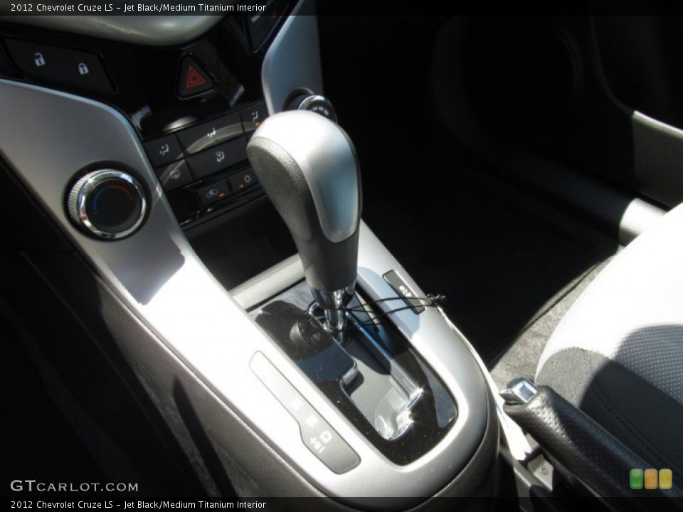 Jet Black/Medium Titanium Interior Transmission for the 2012 Chevrolet Cruze LS #51822638