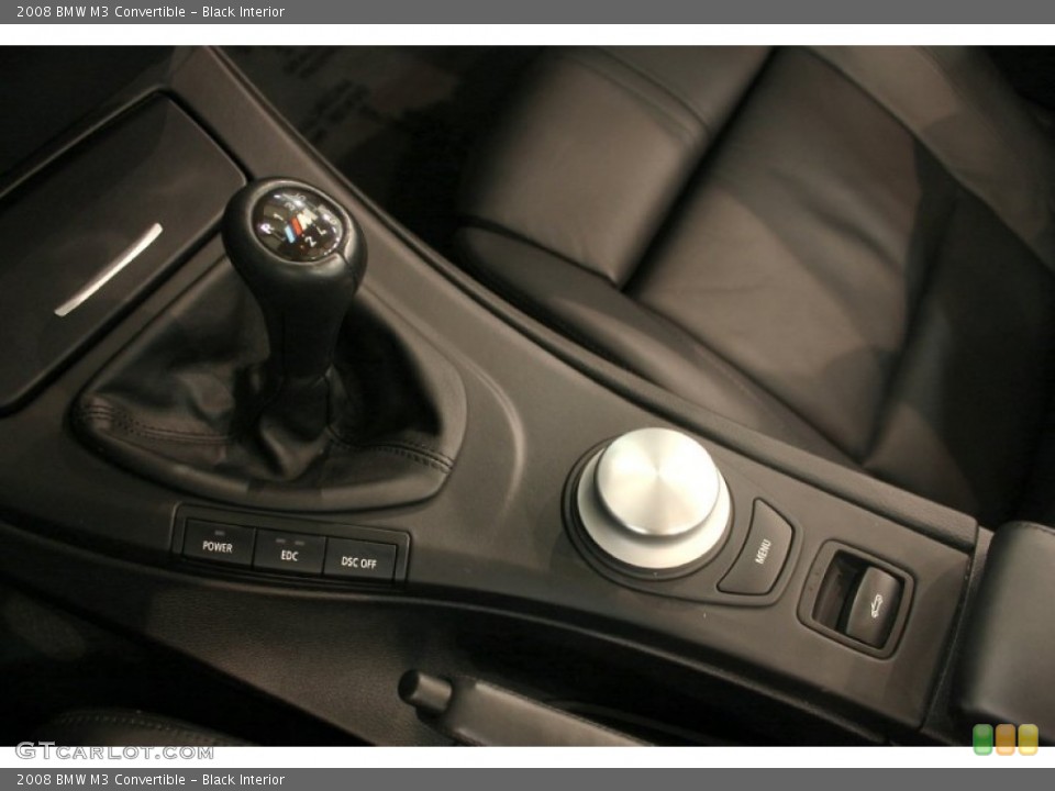 Black Interior Transmission for the 2008 BMW M3 Convertible #51825397