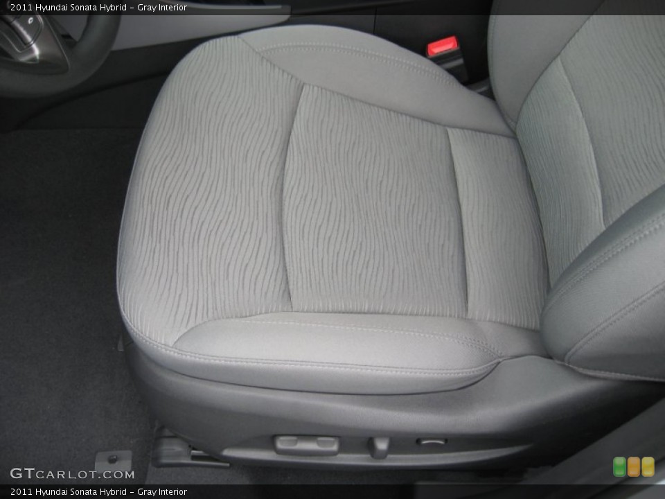 Gray Interior Photo for the 2011 Hyundai Sonata Hybrid #51826069