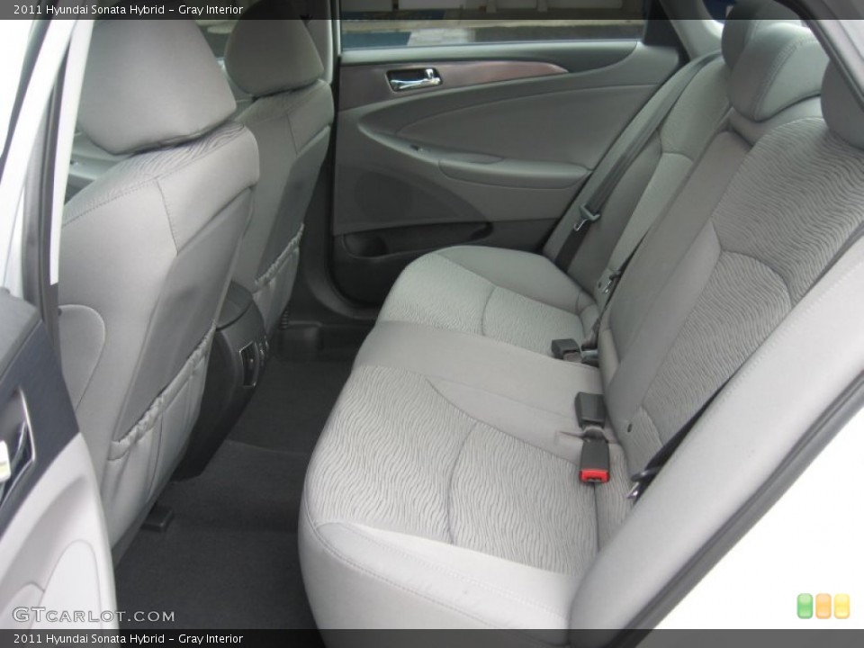 Gray Interior Photo for the 2011 Hyundai Sonata Hybrid #51826102