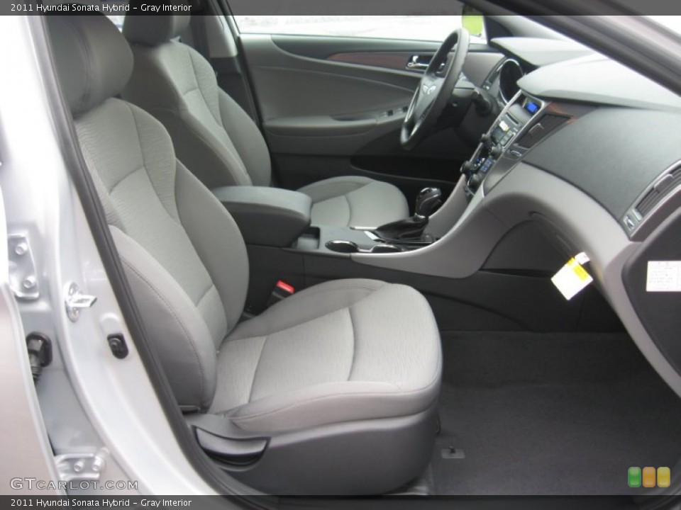 Gray Interior Photo for the 2011 Hyundai Sonata Hybrid #51826141