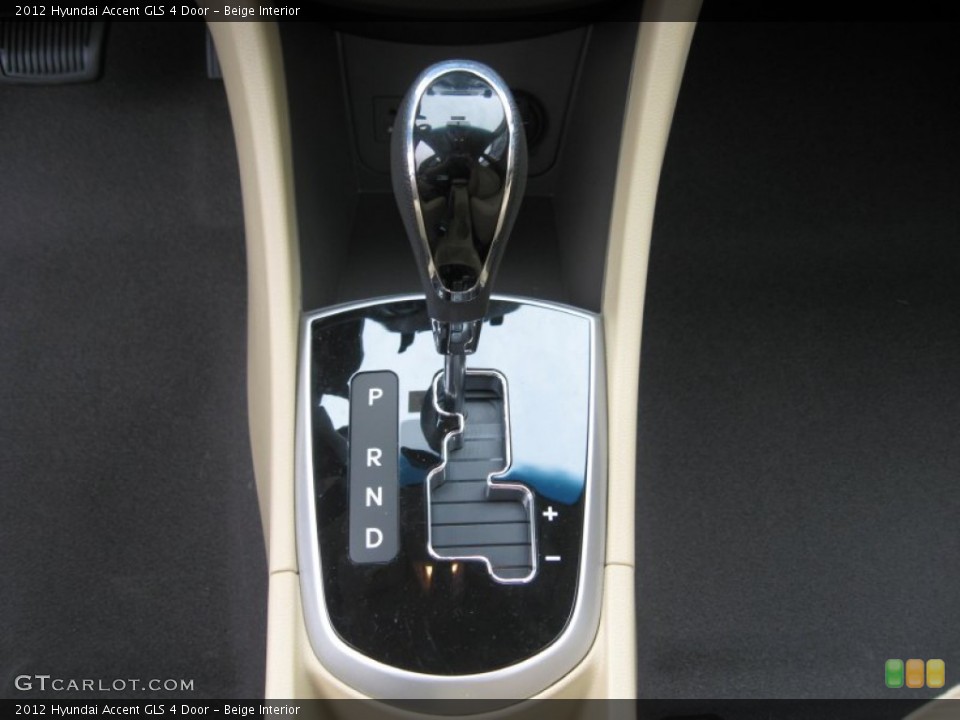 Beige Interior Transmission for the 2012 Hyundai Accent GLS 4 Door #51827512