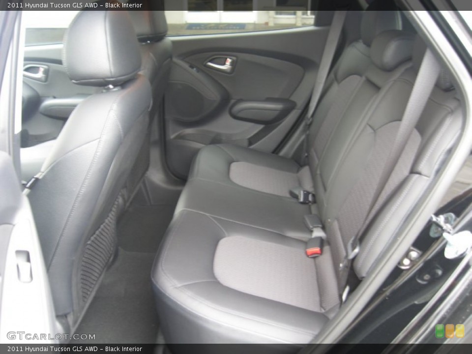 Black Interior Photo for the 2011 Hyundai Tucson GLS AWD #51827791