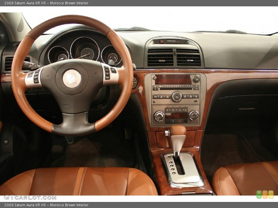 Morocco Brown Interior Dashboard for the 2009 Saturn Aura XR V6 #51827950