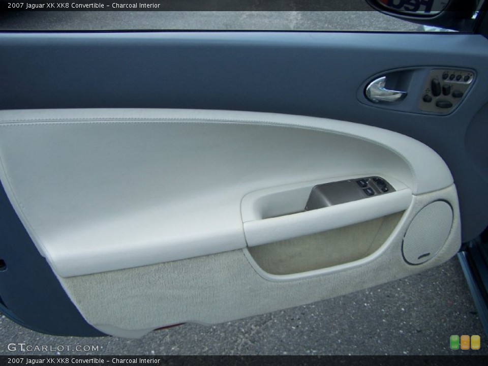 Charcoal Interior Door Panel for the 2007 Jaguar XK XK8 Convertible #51829039