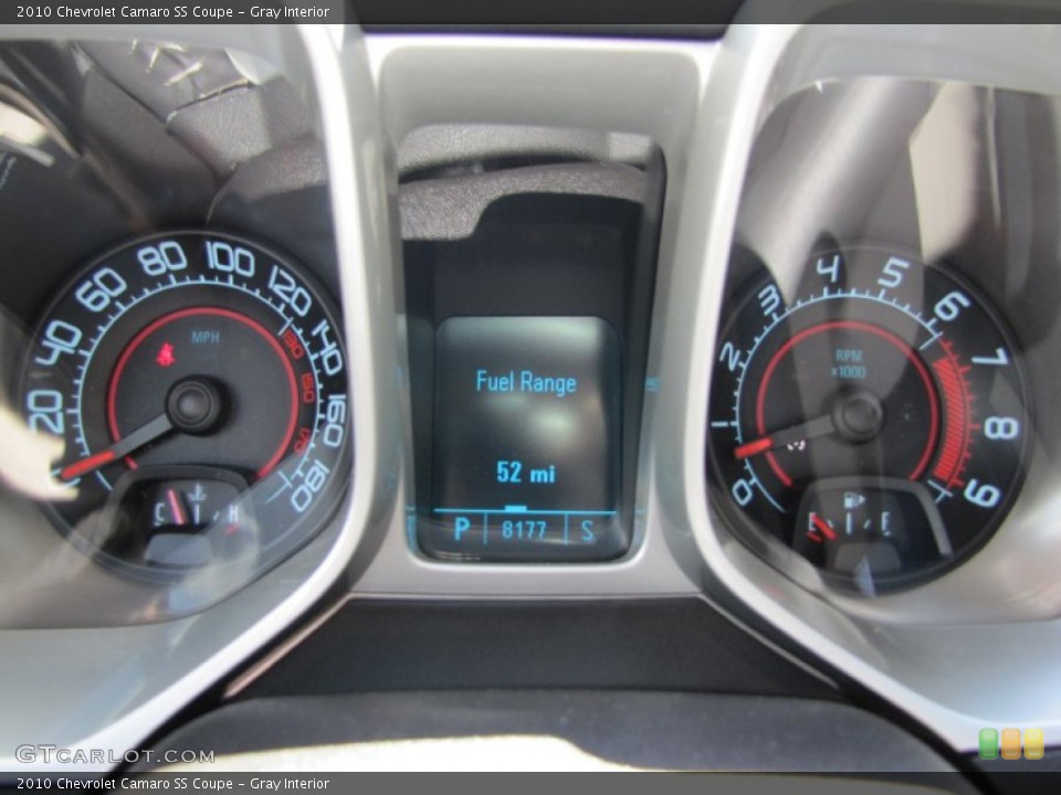 Gray Interior Gauges for the 2010 Chevrolet Camaro SS Coupe #51829105