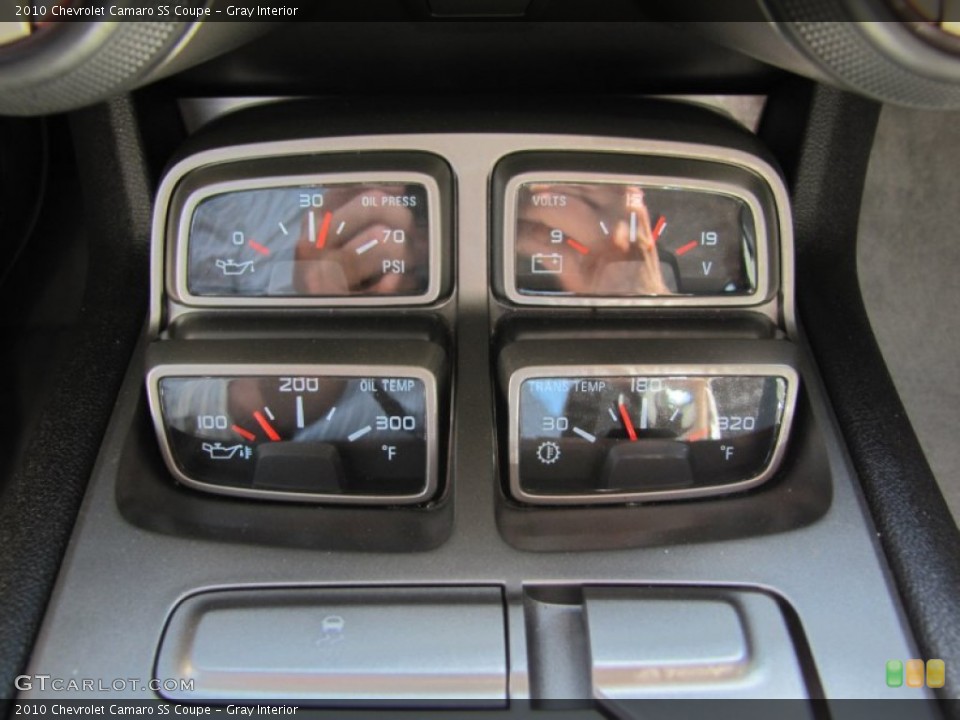 Gray Interior Gauges for the 2010 Chevrolet Camaro SS Coupe #51829225
