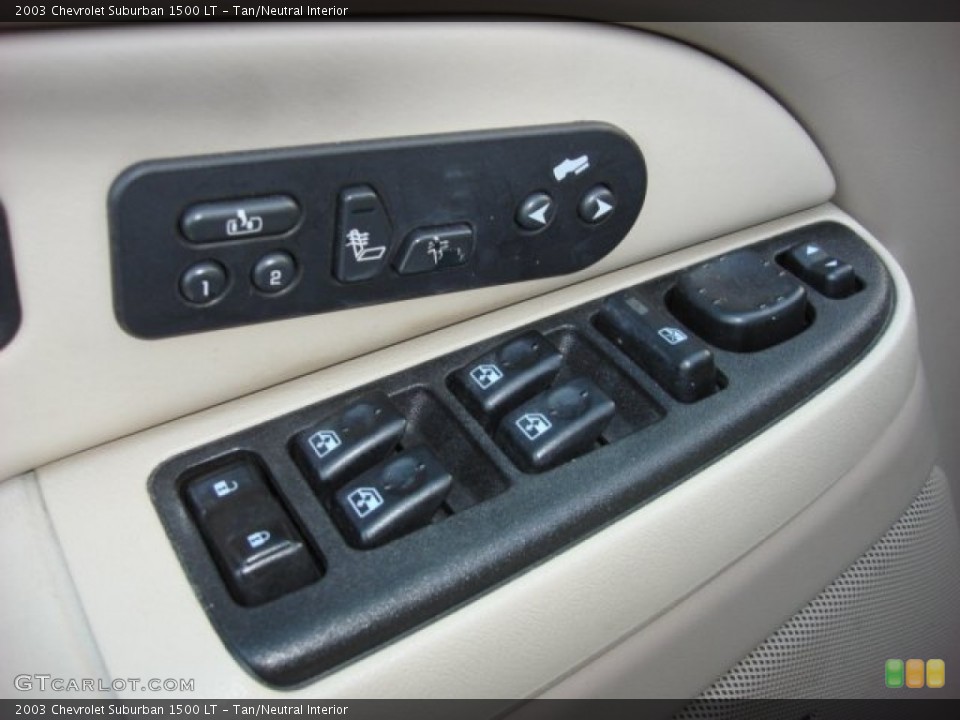 Tan/Neutral Interior Controls for the 2003 Chevrolet Suburban 1500 LT #51829471