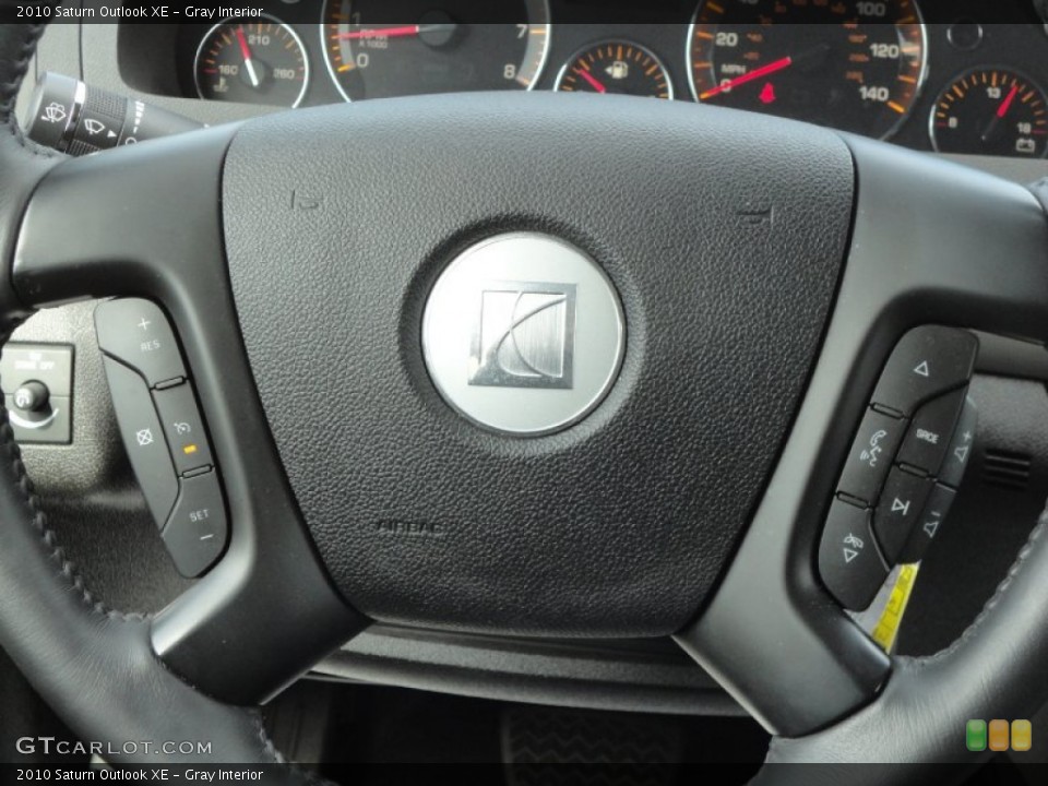 Gray Interior Steering Wheel for the 2010 Saturn Outlook XE #51829840