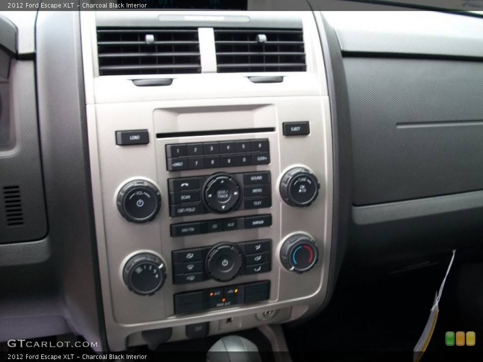 Charcoal Black Interior Controls for the 2012 Ford Escape XLT #51830455