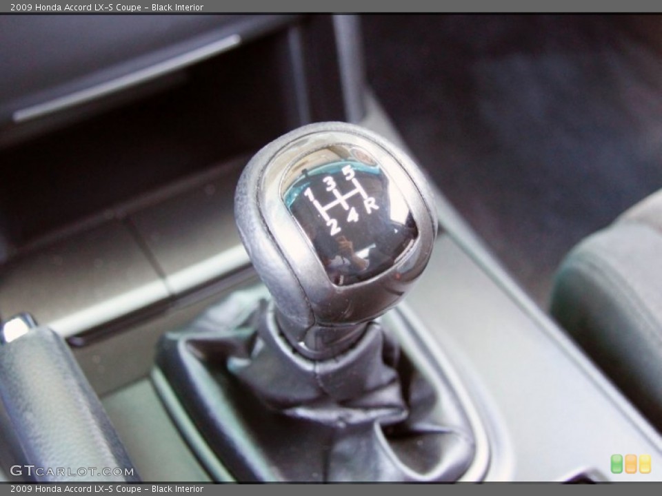Black Interior Transmission for the 2009 Honda Accord LX-S Coupe #51831364